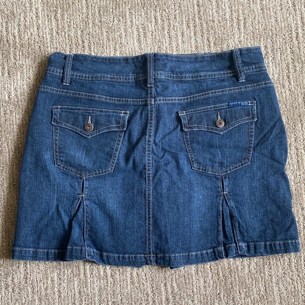 Y2K Skort Dark Wash Denim size 14